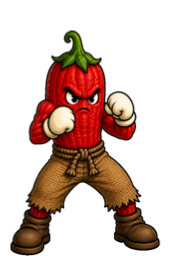 Ghost, a ghost pepper fighter