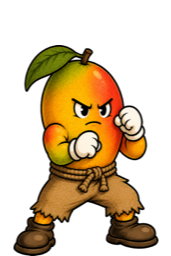Manny, a mango fighter