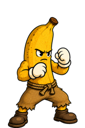 Mansa, a banana fighter