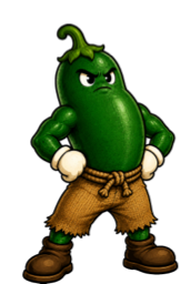 Opie, a jalapeño fighter