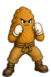 Rugged, a russet potato fighter