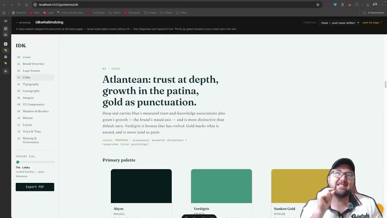 Thumbnail: How To Make A Brand Guidelines Website