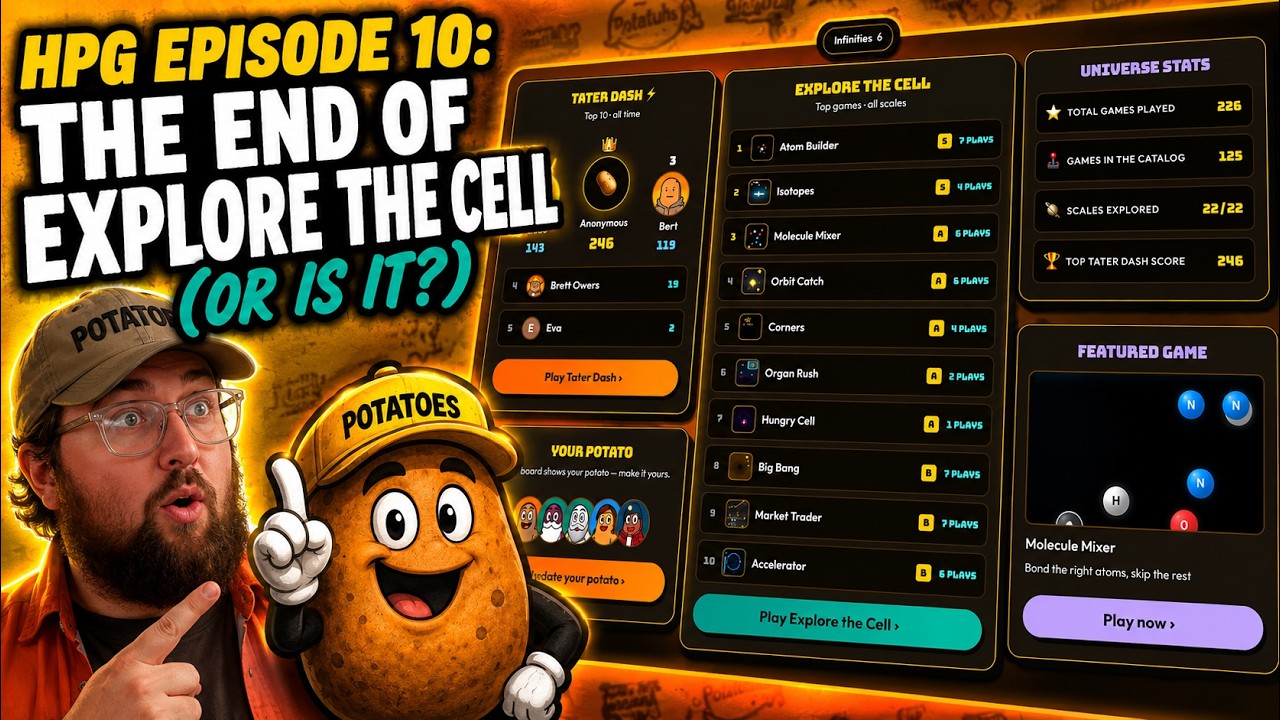 Thumbnail: HPG Episode 10 — The End of Explore The Cell
