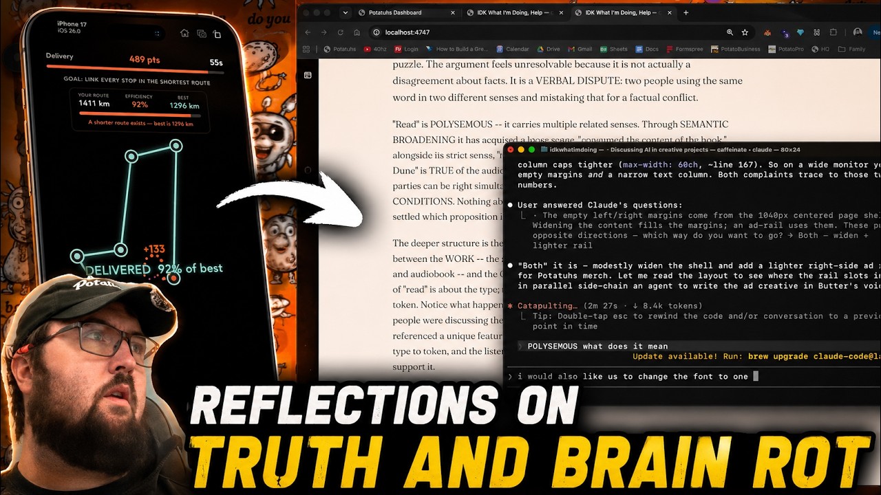 Thumbnail: HPG Episode 5 — Reflections on Truth and Brainrot